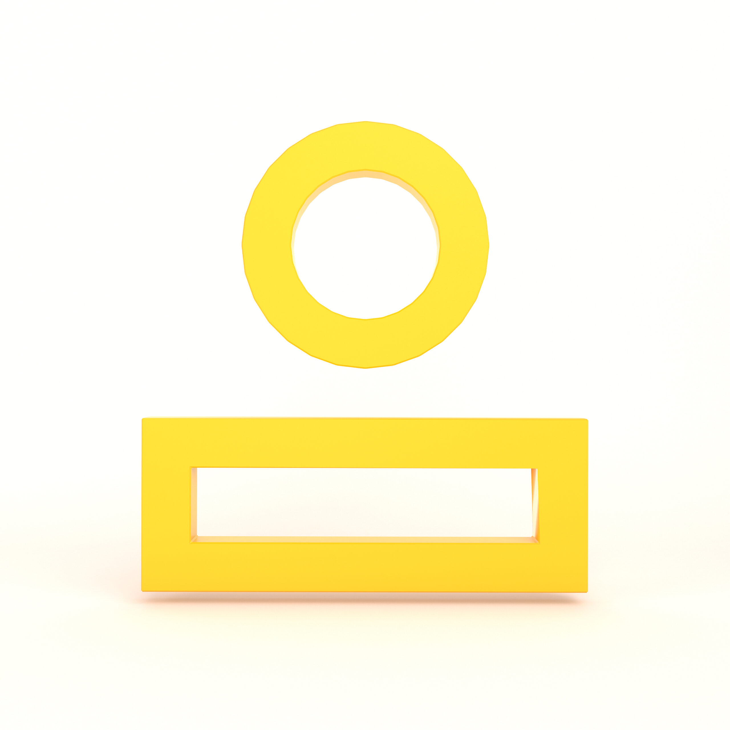 user profile icon sign front side with white background